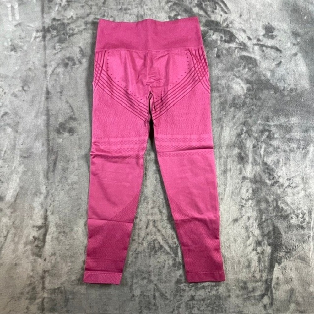 Ionix Labs Sculpt 3D Anti-Cellulite Leggings Plum Pink High Waist XL FZ99215